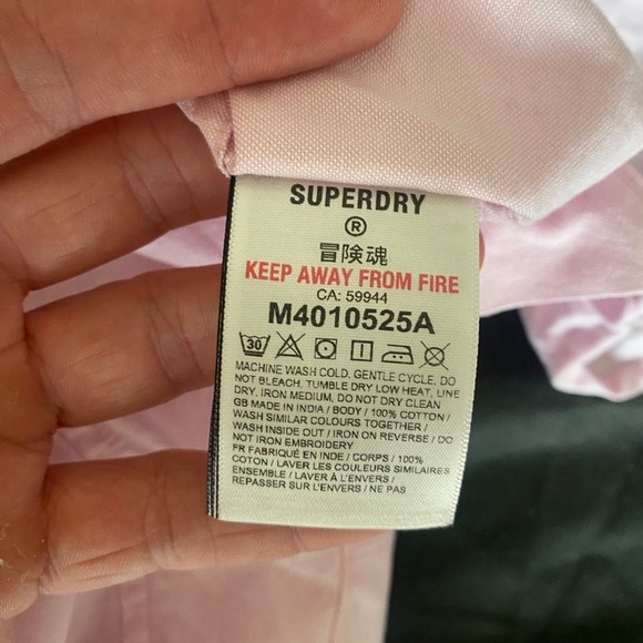 Men’s Superdry Casual Button Down - Picture 7 of 7